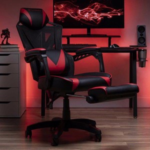 lot 100 image: RESPAWN by OFM 210 Racing Style Gaming Chair, Choose a Color