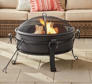 lot 131 image: Better Homes & Gardens 30�� Fire Pit & Table, Antique Bronze Finish