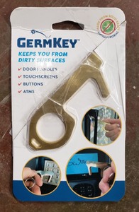 lot 173 image: Germkey Antimicrobial Made From Solid Brass Alloy