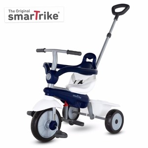 lot 196 image: smarTrike Lollipop, 3-in-1 Toddler Tricycle 15M - Blue  White
