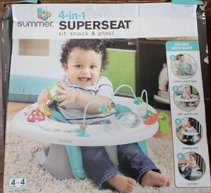 lot 205 image: Summer Infant 4-in-1 Super Seat, Teal