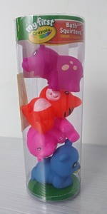 lot 525 image: My First Crayola Bath Squirties, 4 Pack