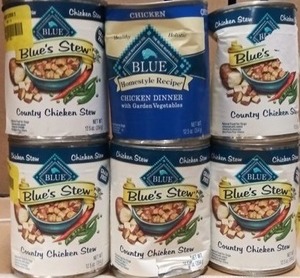 lot 350 image: Blue Buffalo Blues Stew Grain Free Wet Dog Food Country Chicken Stew - 12.5oz