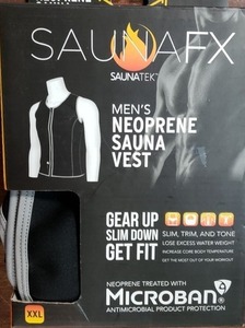 lot 223 image: SaunaFX Mens Sauna Vest