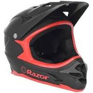 lot 119 image: Razor Black Label Full Face Kids Helmet