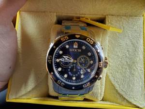 lot 2012 image: INVICTA MASTER OF THE OCEANS PRO DIVER GENTS WATCH-MSRP $595.00