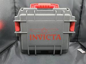 lot 2016 image: Invicta 3 Slot Plastic Watch Box Case