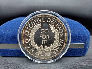 lot 2020 image: Executive Decision Maker Collectible Coin 1 Troy Oz .999 Fine Silver Round