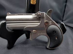 lot 2062 image: Cobra Enterprise Inc 380 ACP Derringer with Satin Nickel Cerakote Finish
