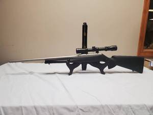 lot 2100 image: Remington 597 .22 LR Scoped Semiautomatic Rimfire Rifle