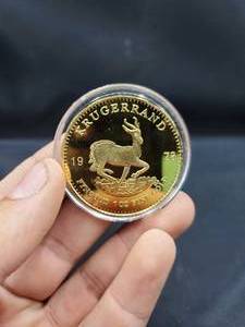 lot 2148 image: REPLICA South Africa Krugerand 1978 1 Ounce Fine Gold Coin REPLICA