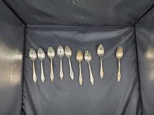 lot 2149 image: Set of 10 Antique Spoons