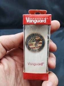 lot 2151 image: Vanguard Lapel Pin Spirit of Sept. 11th Lets Roll