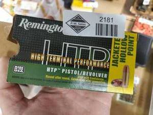 lot 2181 image: Box of Remington .380 Auto