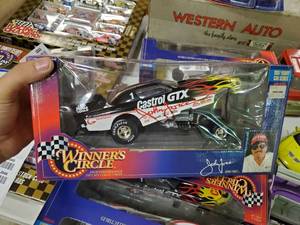 lot 2582 image: Winners Circle John Force Castrol GTX Die Cast Car