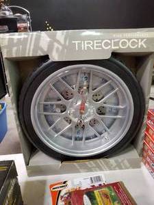 lot 2600 image: High Performance Tire Clock