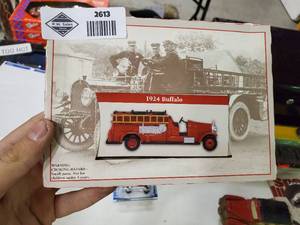 lot 2613 image: 1924 Buffalo Die Cast Fire Engine