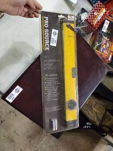 lot 2615 image: Pro Source 16 Aluminum Laser Level New in Package