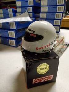 lot 2629 image: Simpson John Force 1st Edition Mini Helmet