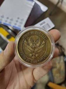 lot 2642 image: United States Air Force Memorial Coin