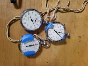lot 2647 image: Lot of 3 Stopwatches