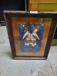 lot 2656 image: Framed Cigar Poster