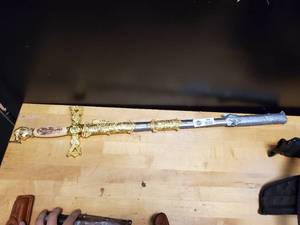 lot 2663 image: Decorative Sword