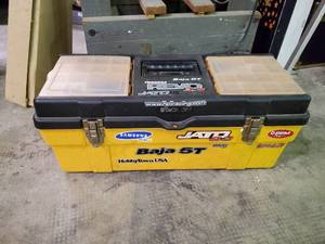 lot 2709 image: Large Plastic Toolbox