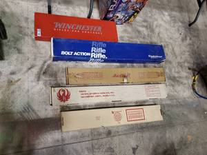 lot 2710 image: Lot of  Empty Rifle Boxes