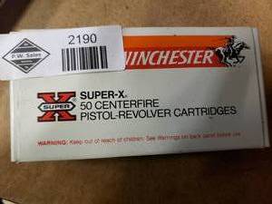 lot 2190 image: Full Box of Winchester 380 Auto