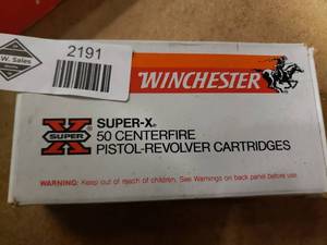 lot 2191 image: Full Box of Winchester 380 Auto