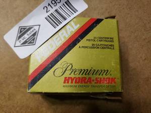 lot 2195 image: Full Box Federal 380 Auto