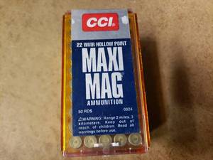 lot 2197 image: 50 Rounds of CCI 22 WMR