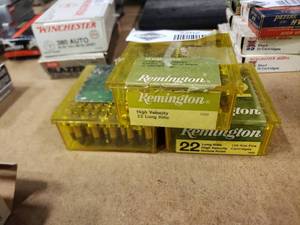 lot 2202 image: 2.5 Boxes Remington .22 Ammo