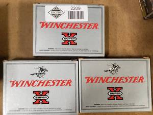 lot 2209 image: 3 Boxes Winchester 12 Gauge 00 Buck Shotgun Shells
