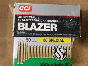 lot 2212 image: 95 Rounds of 38 Special Ammo