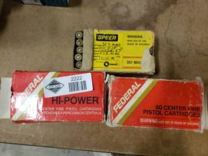 lot 2222 image: 2 Boxes 38 Mag