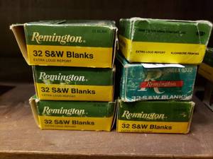 lot 2249 image: 5 Boxes of 32 Smith and Wesson Blanks