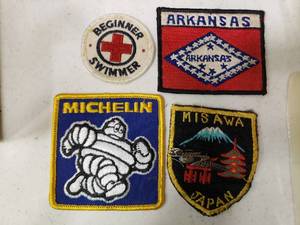 lot 2271 image: Lot of 4 Sew-On Patches