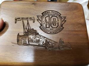 lot 2277 image: Special Edition Kenny Bernstein Mac Tools Pocket Knife and Challenge Coin