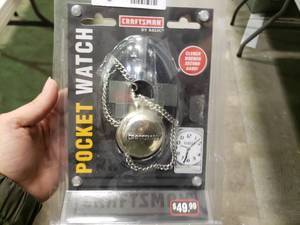lot 2287 image: Craftsman Pocket Watch by Relic