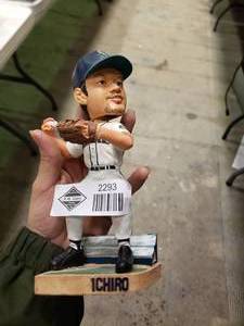 lot 2293 image: Ichiro Forever Collectible Legends of the Diamond Bobble Head