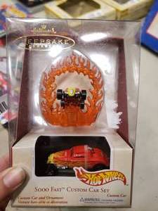 lot 2333 image: Hallmark Keepsake Hot Wheels Ornament