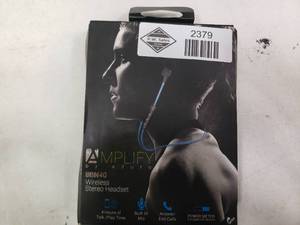 lot 2379 image: Amplify Wireless Headphones