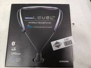 lot 2381 image: New Samsung Level U Pro Wireless Headphones