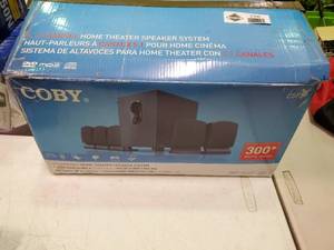lot 2390 image: Coby Home Theater Speaker System