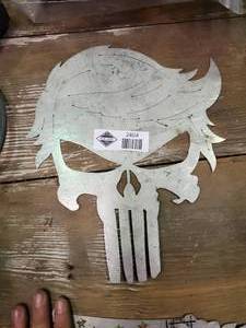 lot 2404 image: Metal Cut-Out Trump Punisher