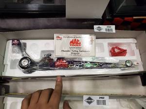 lot 2460 image: Mac Tools Thunder Valley Nationals Die Cast Drag Car