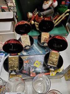 lot 2514 image: Lot of 4 Pokemon 23k Gold-Plated Trading Card with Pokeballs