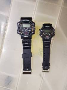 lot 2542 image: Pair of Father and Son Sport Watches